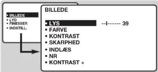 PHILIPS 20HF7835 - Indstilling af billede - 1