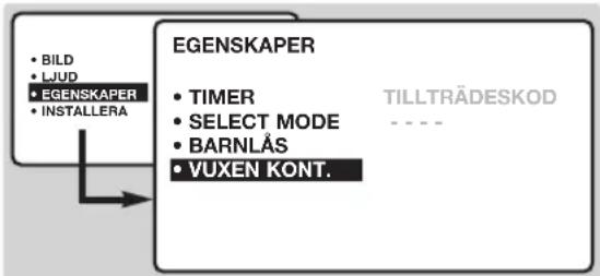 PHILIPS 20HF7835 - Spärrande av kanalerna - 1