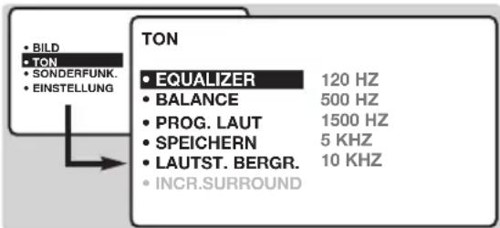 PHILIPS 20HF7835 - Toneinstellungen - 1