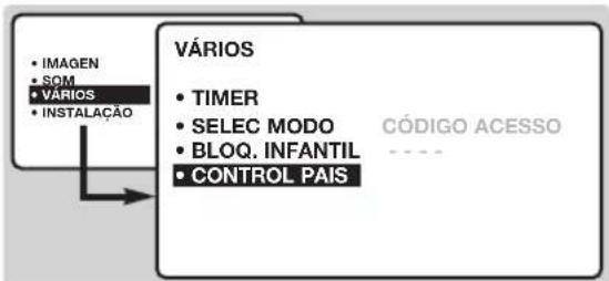 PHILIPS 20HF7835 - Bloqueio dos canais - 1