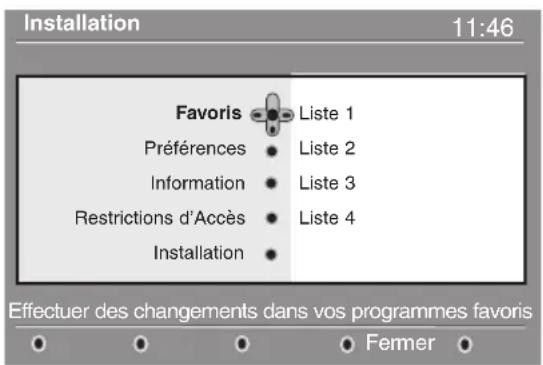 PHILIPS 28DW6559 - Organiser vos listes de Favoris - 1
