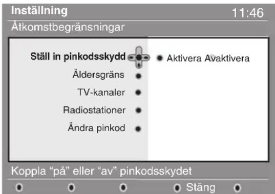 PHILIPS 28DW6559 - Åtkomstbegränsningar - 1