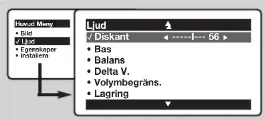 PHILIPS 28DW6559 - Ljudinställningar - 1