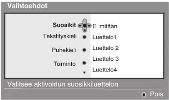 PHILIPS 28DW6559 - Vaihtoehdot-valikon käyttö - 1