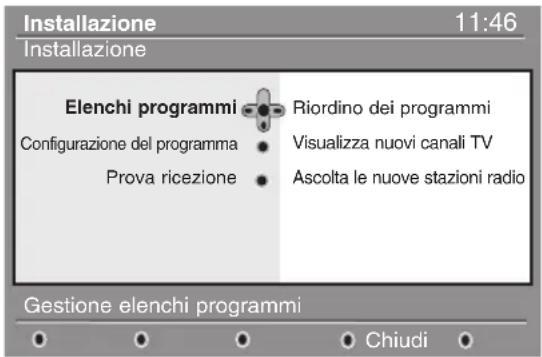 PHILIPS 28DW6559 - Riordino dei programmi - 1