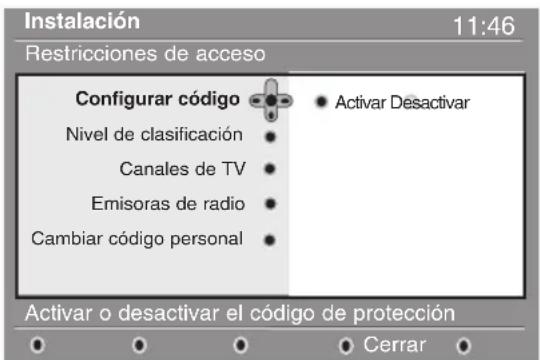 PHILIPS 28DW6559 - Restricciones de acceso - 1