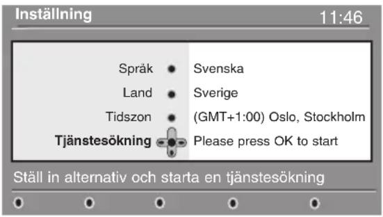 PHILIPS 28DW6559 - Koppla på TV:n för första gången - 2