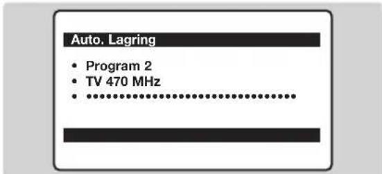 PHILIPS 28DW6559 - Automatisk inställning av analoga program - 1