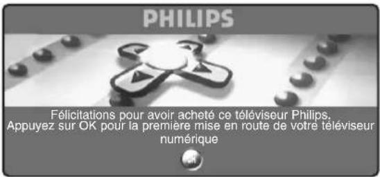 PHILIPS 28DW6559 - Première mise sous tension - 1