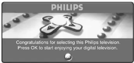 PHILIPS 28DW6559 - Switch on for the first time - 1