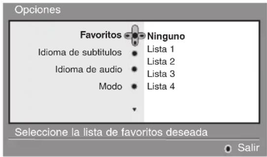 PHILIPS 28DW6559 - Utilización del menú de opciones - 1
