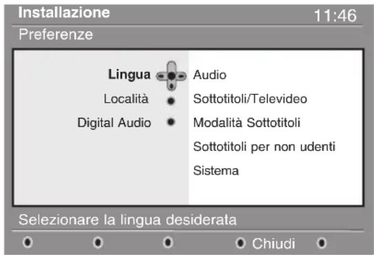 PHILIPS 28DW6559 - Preferenze lingua e località - 1