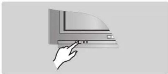 PHILIPS 28DW6559 - ④ Mise en marche - 1