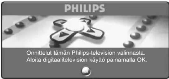 PHILIPS 28DW6559 - Television avaaminen ensimmäisen kerran - 1