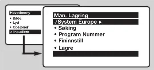 PHILIPS 28PT5008 - Manuell lagring - 1