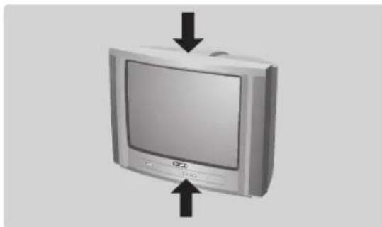 PHILIPS 28PT5008 - Knapperne på fjernsynet - 1