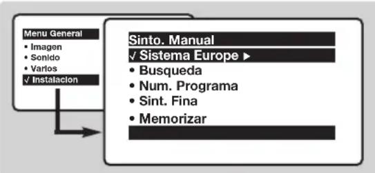 PHILIPS 28PT5008 - Memorización manual - 1