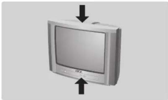 PHILIPS 28PT5008 - TV-apparatens knappar - 1