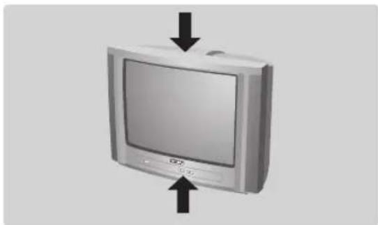 PHILIPS 28PT5008 - Tastene på TV-apparatet - 1