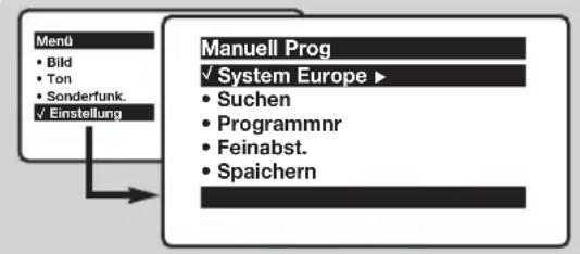 PHILIPS 28PT5008 - Manuelles Speichern - 1