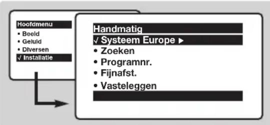 PHILIPS 28PT5008 - Handmatig vastleggen in het geheugen - 1