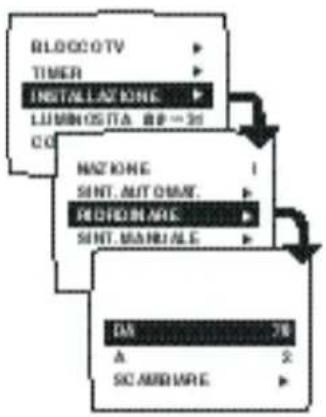 PHILIPS 28PT4504 - Rinumerare i programmi trovati - 1