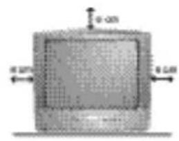 PHILIPS 28PT4504 - Installeren van het televisietoestel - 1
