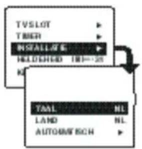 PHILIPS 28PT4504 - Andere instellingen van het INSTALLATIE menu - 1