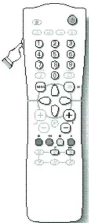 PHILIPS 28PT4504 - Touche magnétoscope - 1