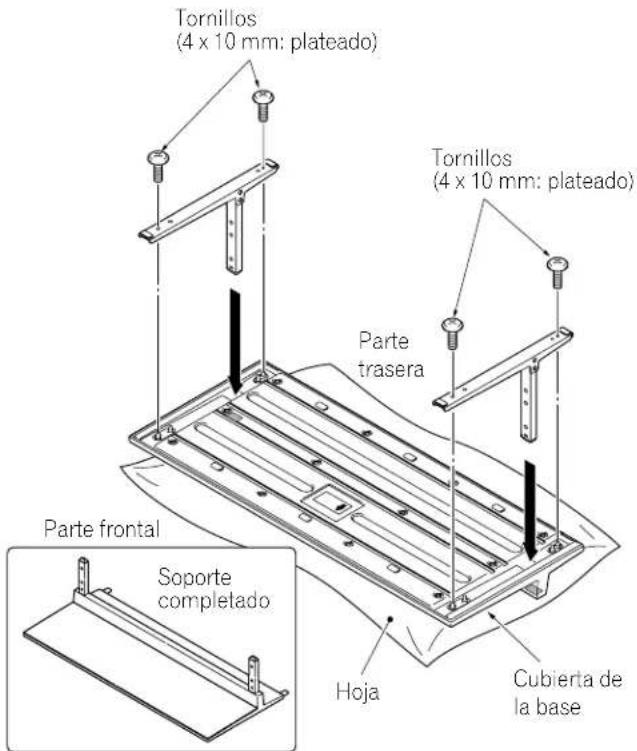 PIONEER PDP6020FD - Para instalar el soporte en la pantalla - 1