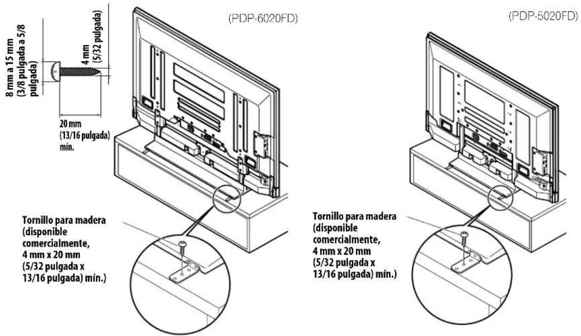 PIONEER PDP6020FD - Gancho recomendado: Diámetro nominal de 8 mm (3/8 pulgada), largo de 12 mm a 18 mm (0,5 a 0,7 pulgada) - 2