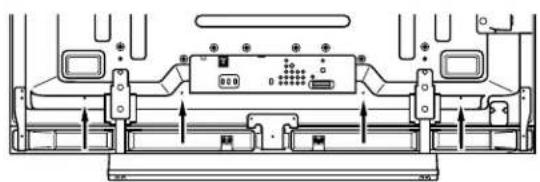 PIONEER PDP6020FD - Route then Bundle the Power Cord and Cables - 3