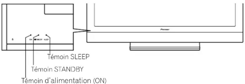 PIONEER PDP6020FD - Mise sous tension du téléviseur à écran plat - 1