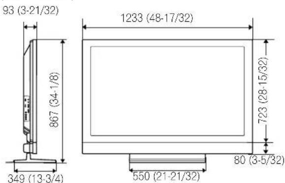 PIONEER PDP6020FD - Dimensions - 2