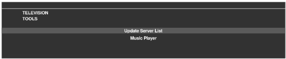 PIONEER PDP6020FD - Update Server List - 1