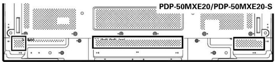 PIONEER PDP50MXE20 - To attach the speed clamps to the main unit - 2