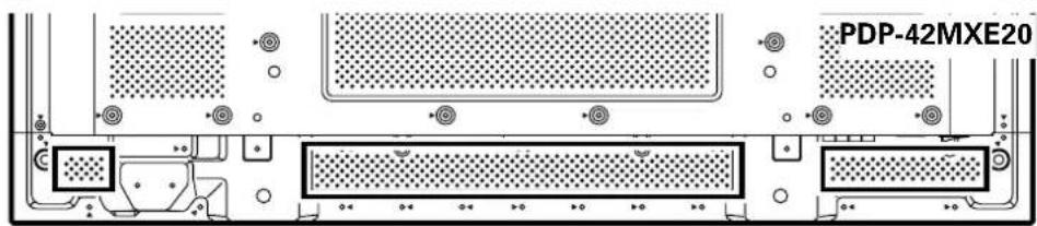 PIONEER PDP50MXE20 - Fixation des colliers rapides à l'écran à plasma - 3