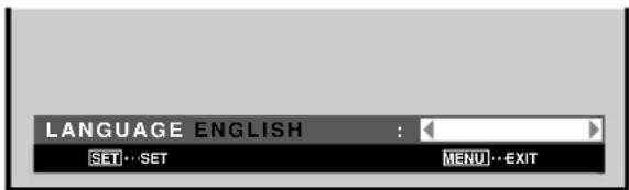 PIONEER PDP50MXE20 - Einstellen der Sprache der eingeblendenten Menüs (Computersignal) - 6
