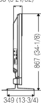 PIONEER PDP5020FD - Dimensiones - 3
