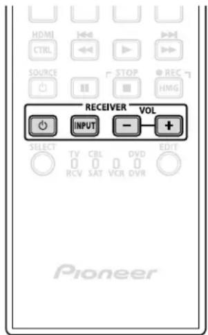 PIONEER PDP5020FD - Commande d'un ampli-tuner Pioneer - 1