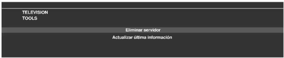 PIONEER PDP5020FD - Eliminar servidor - 1