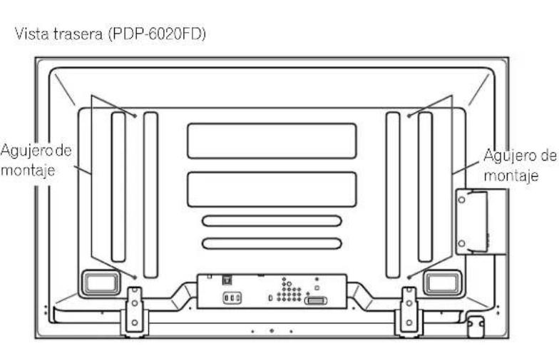 PIONEER PDP5020FD - SeLECTION de la ubicacion y del método de montaje - 1