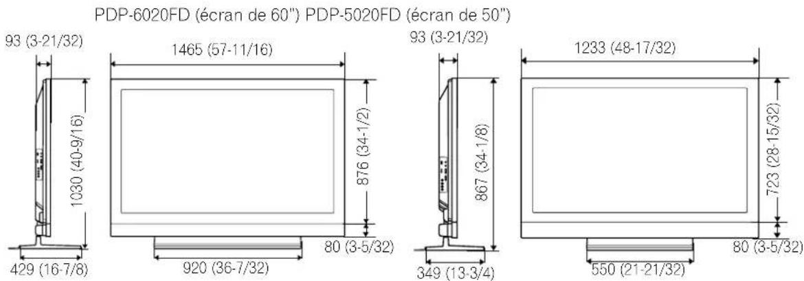 PIONEER PDP5020FD - Dimensions - 1