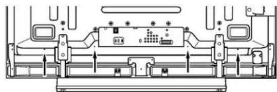 PIONEER PDP5020FD - Pour acheminer et attacher ensemble le cordon d'alimentation et les câbles - 3