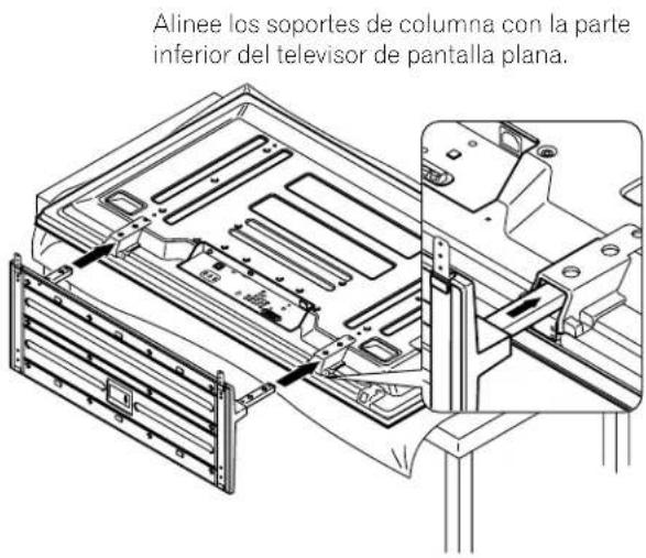 PIONEER PDP5020FD - Para instalar el soporte en la pantalla - 3