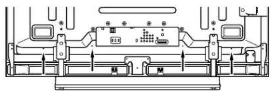 PIONEER PDP5020FD - Route then Bundle the Power Cord and Cables - 3