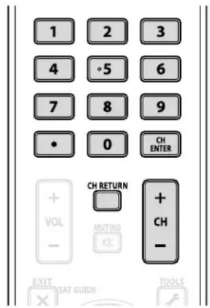 PIONEER PDP5020FD - Changement de chaine/chaine secondaire - 1