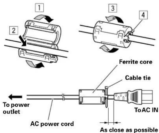 PIONEER PDP60MXE20 - Power cord (PDP-42MXE20) - 1