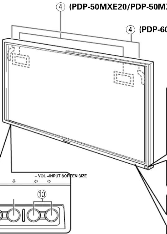 PIONEER PDP60MXE20 - Unidad principal - 1