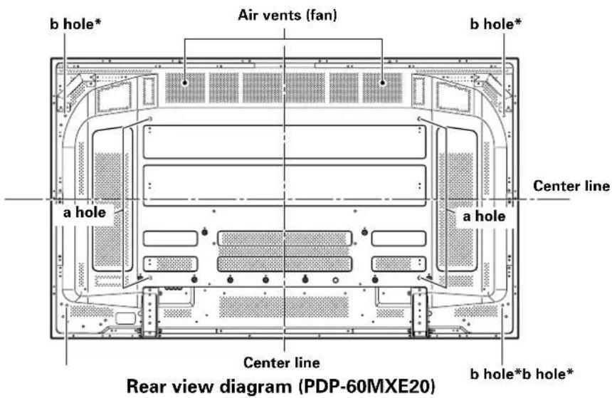 PIONEER PDP60MXE20 - CAUTION - 2